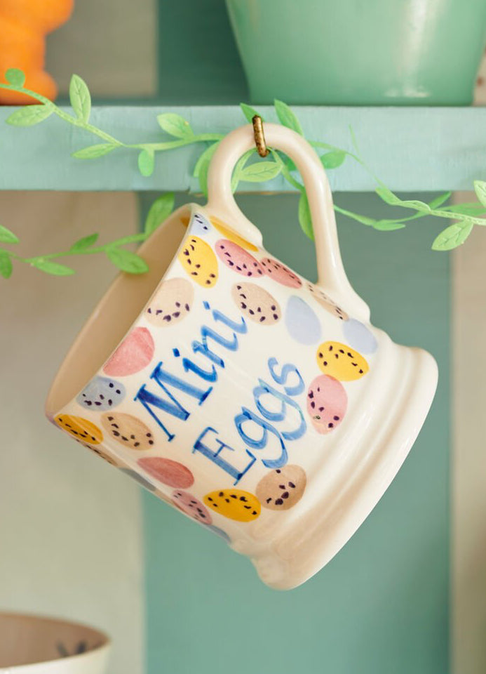 Personalised Mini Eggs 1/2 Pint Mug