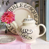 Black Toast Mr & Mrs 2 Mug Teapot