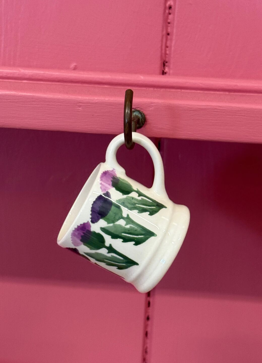 Thistle Tiny Mug Decoration Boxed