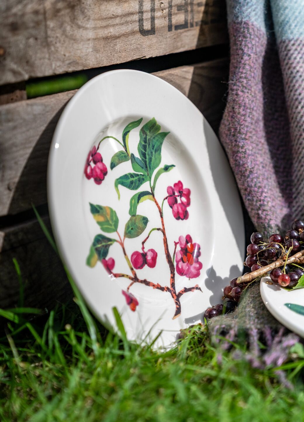 Spindle Medium Dinner Plate, 8.5 Inch