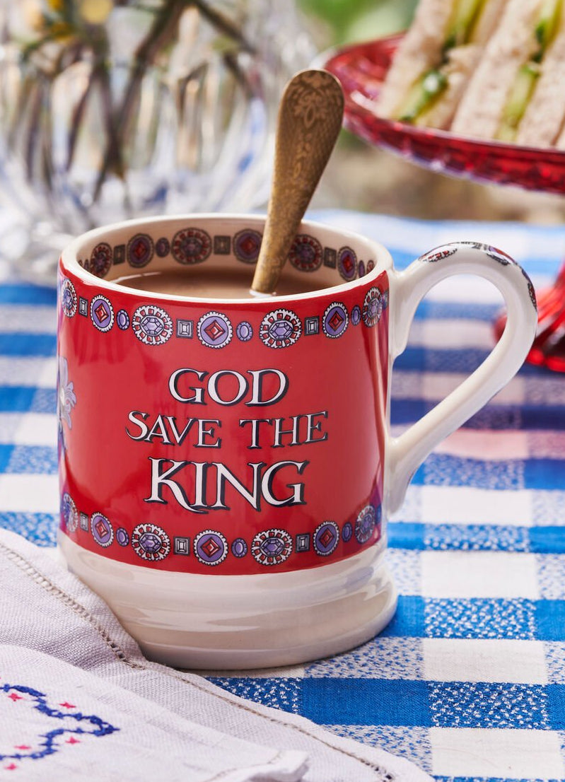 God Save King 1 2 Pint Mug