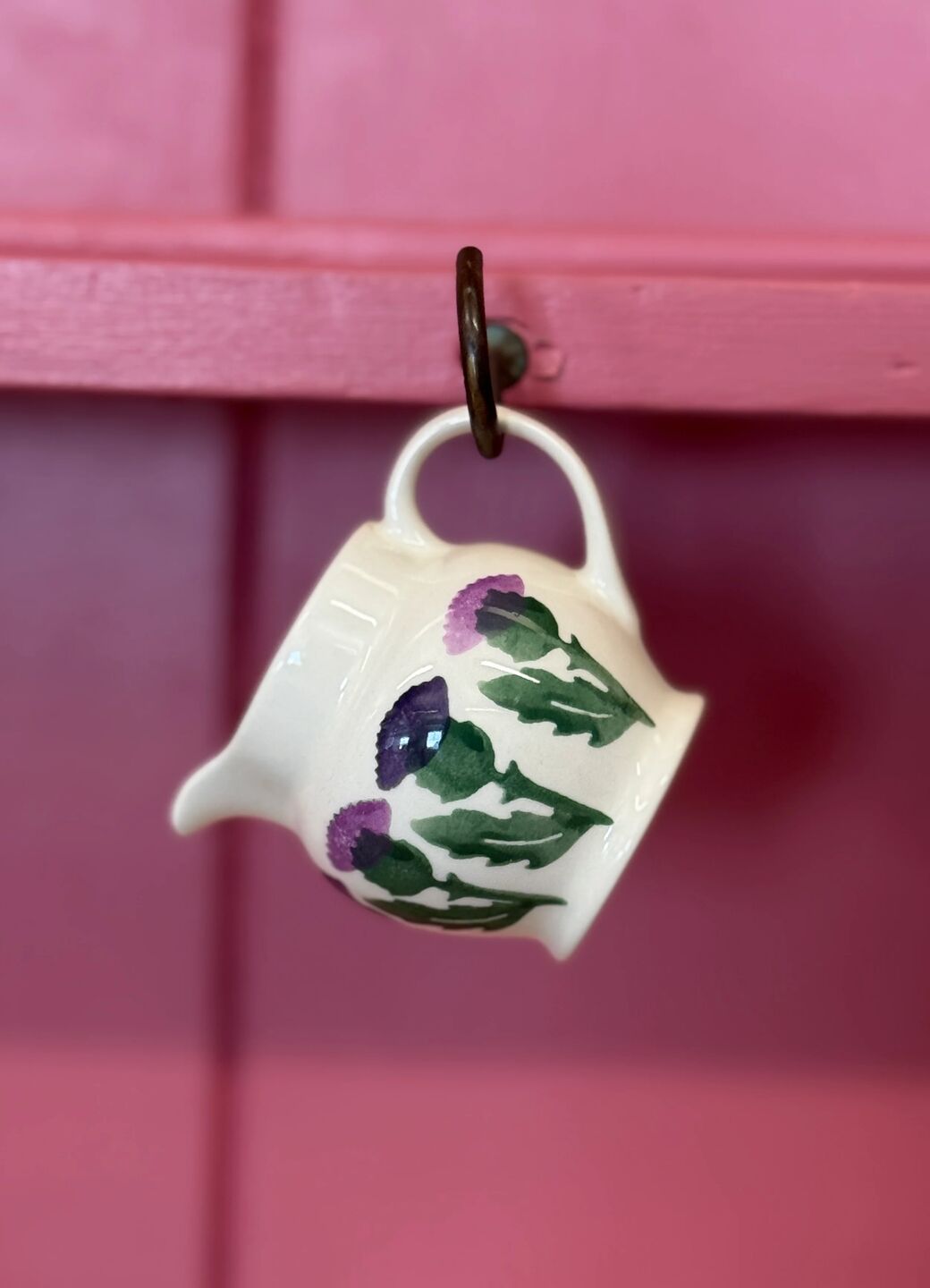 Thistle Tiny Jug Decoration Boxed