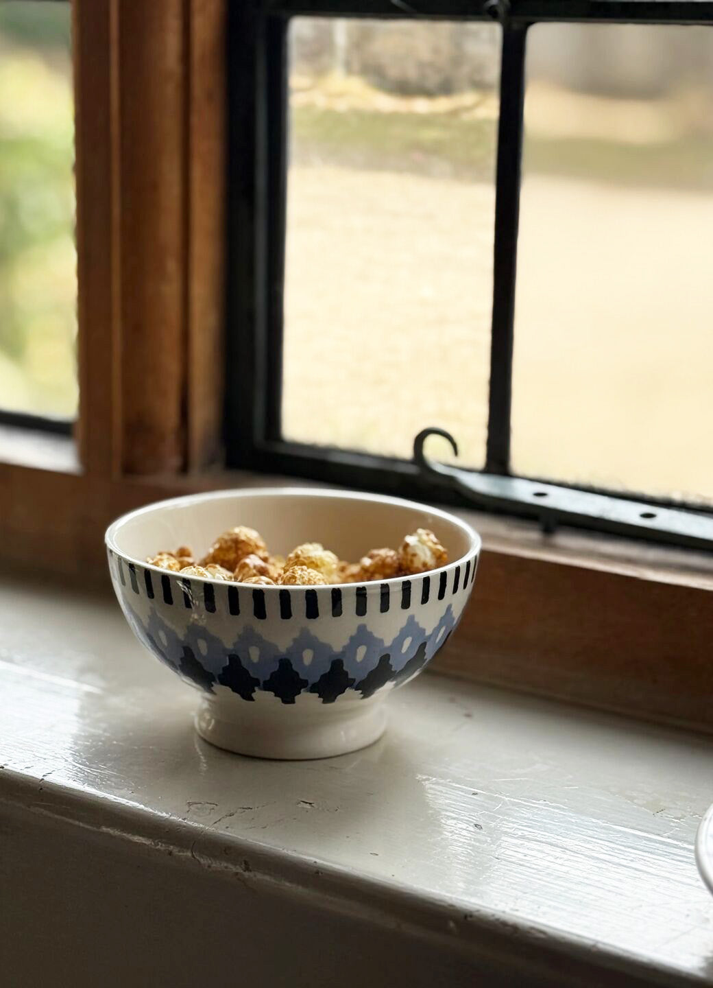 Lavender Knit French Bowl