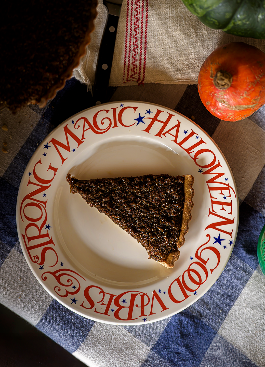 Halloween Toast Medium Dinner Plate, 8.5 Inch