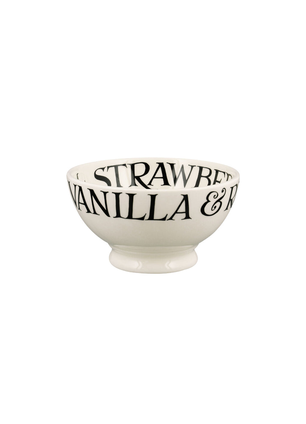 Emma Bridgewater Black Toast Strawberries & Cream Bowl