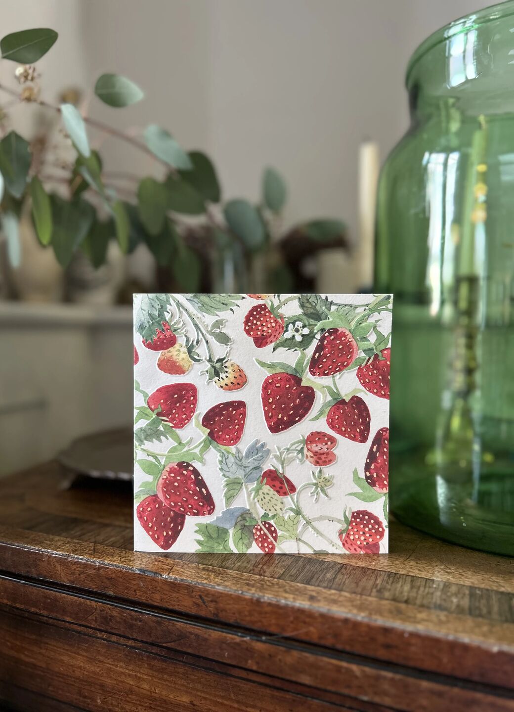 Strawberries Card