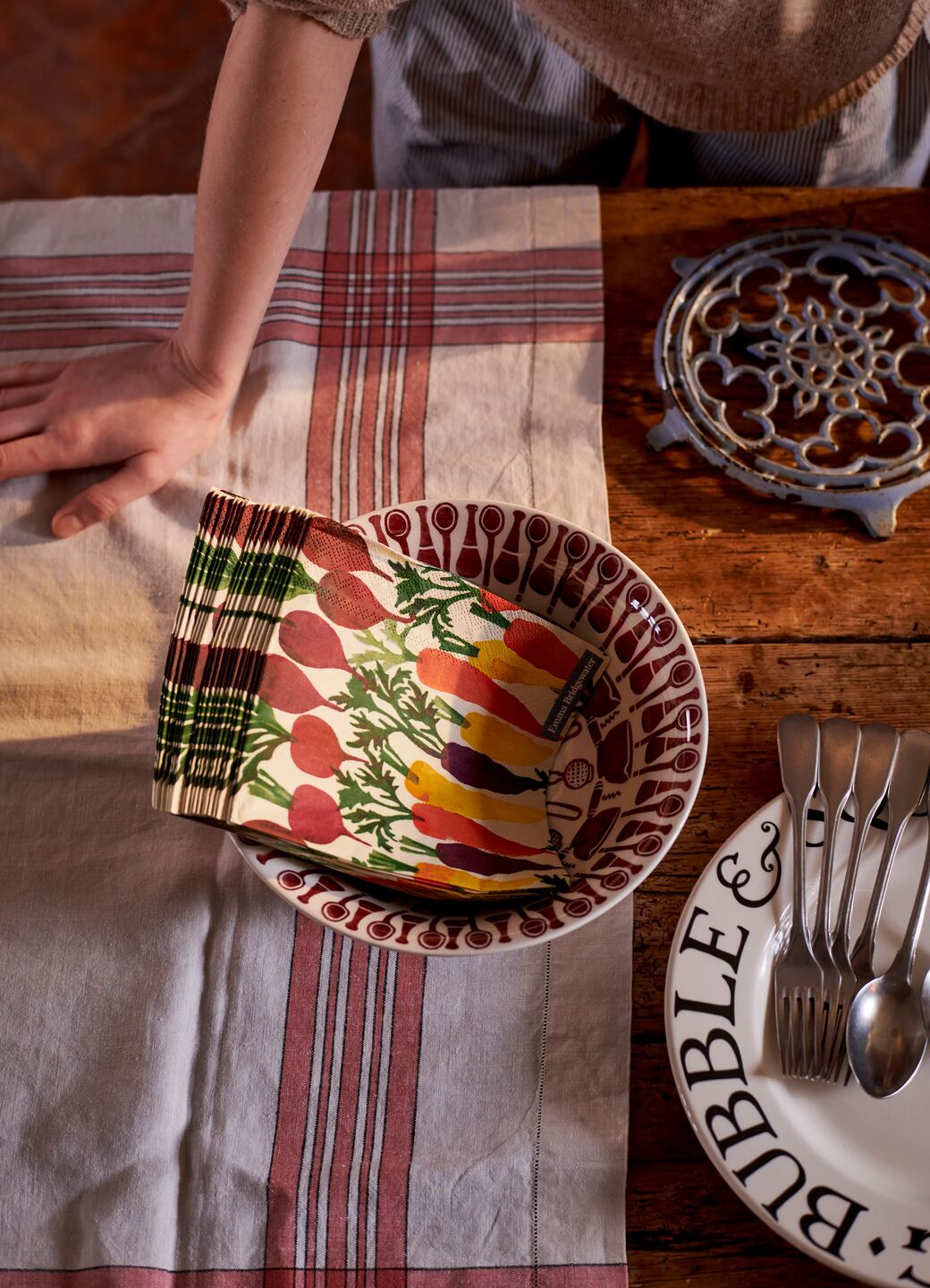 Carrots & Beets Lunch Napkins