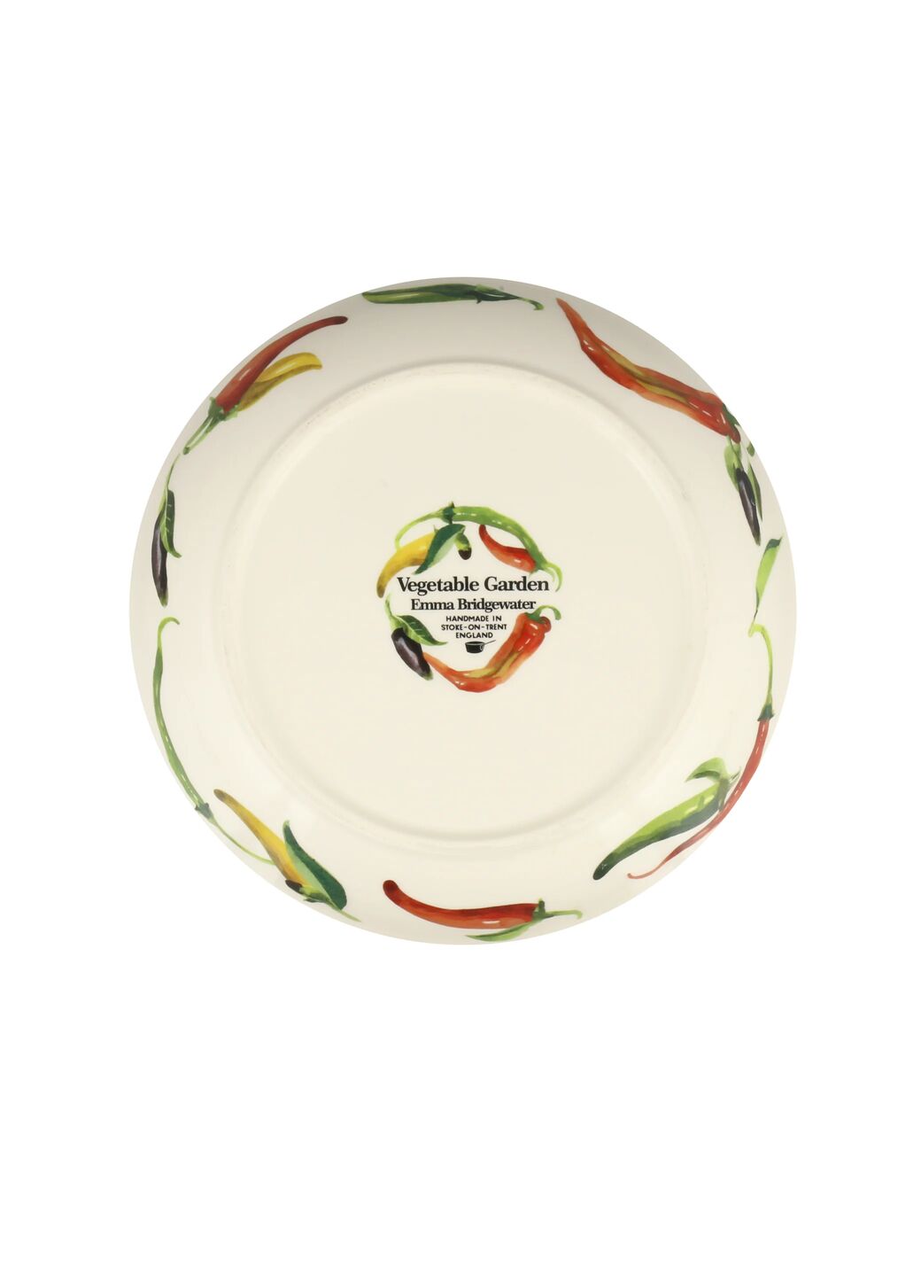 エマブリッジウォーターEmma Bridgewater 中型パスタ皿　鳥ガーデン Chillies Medium Pasta Bowl – Emma Bridgewater UK