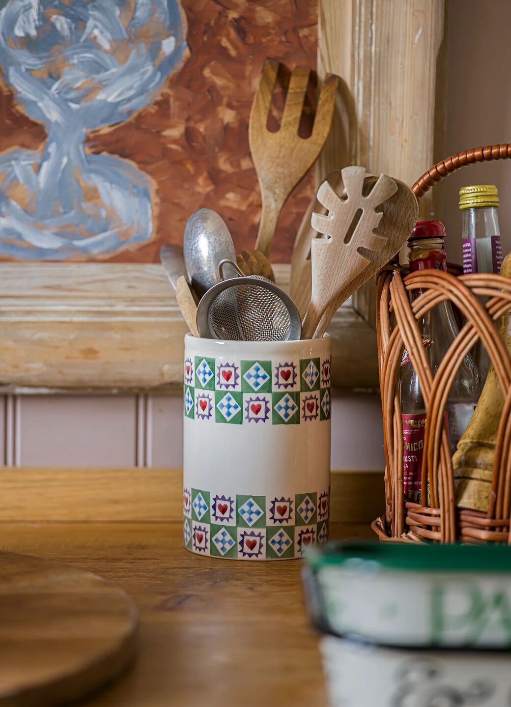 Seconds Christmas Quilt Medium Vase