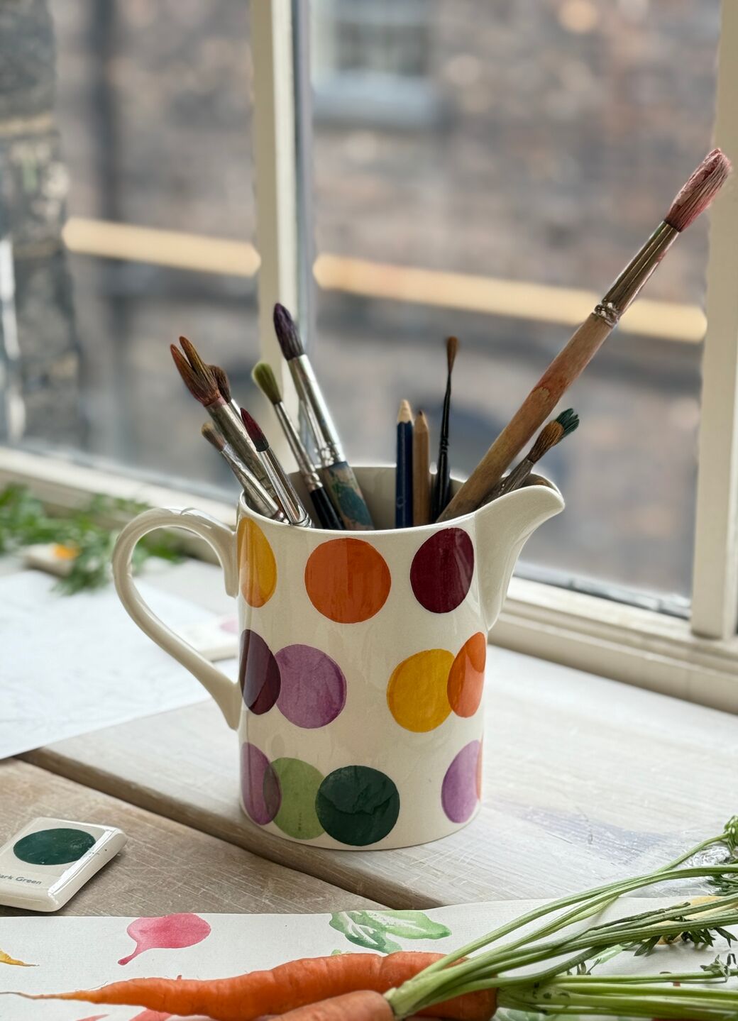 Seconds Colour Palette Medium Straight Jug