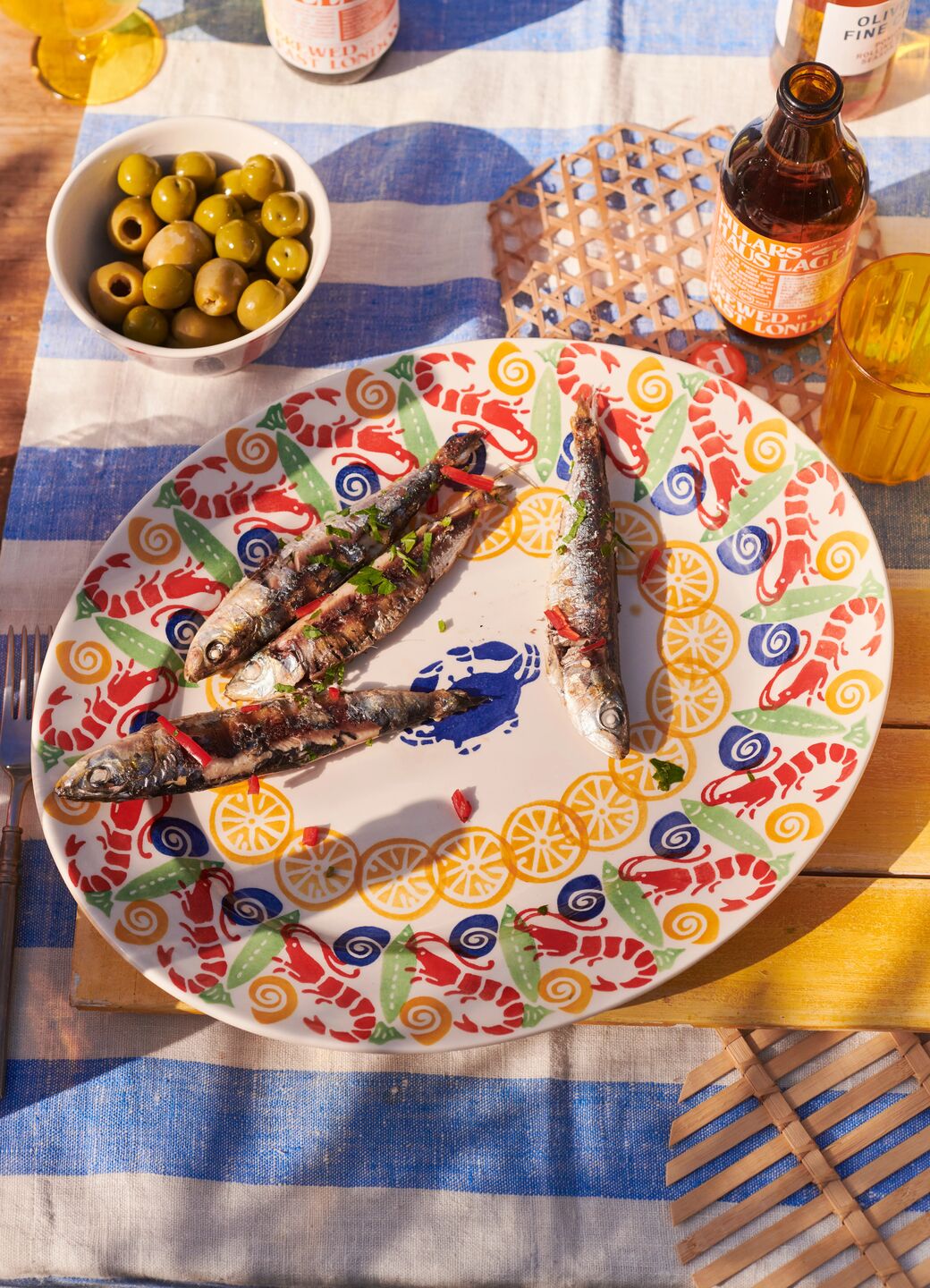 Seconds Crabs & Shrimps Medium Oval Platter