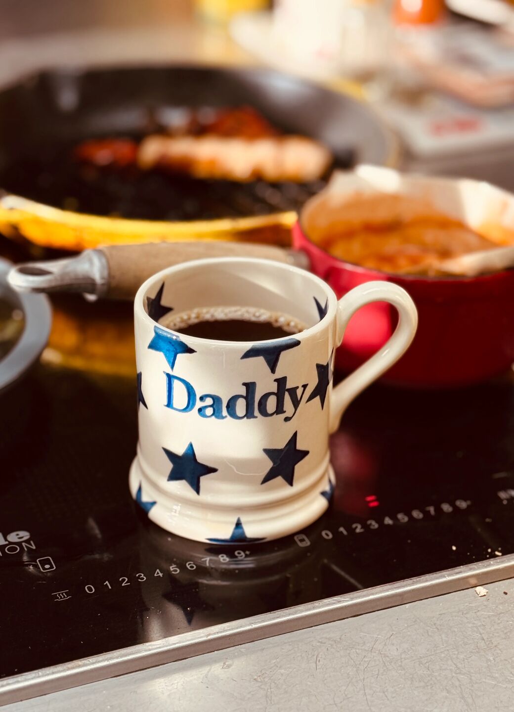 Blue Star Daddy 1/2 Pint Mug