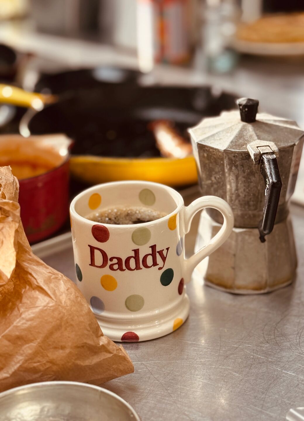 Polka Dot Daddy 1 2 Pint Mug