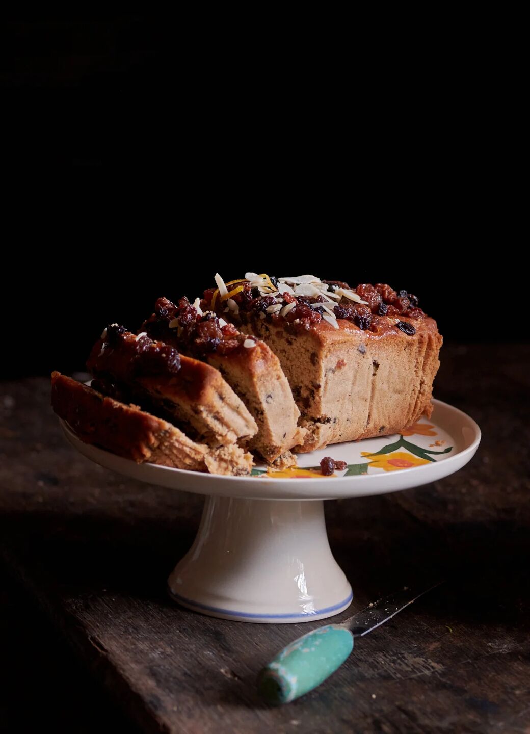 Windblown Daffodils Small Cake Stand