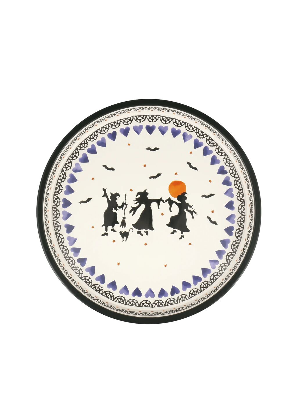Dancing Witches Round Tin Tray