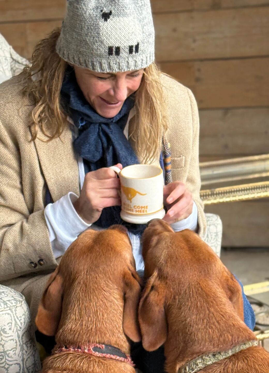 Diddly Squat Farm: Come Heel 1/2 Pint Mug