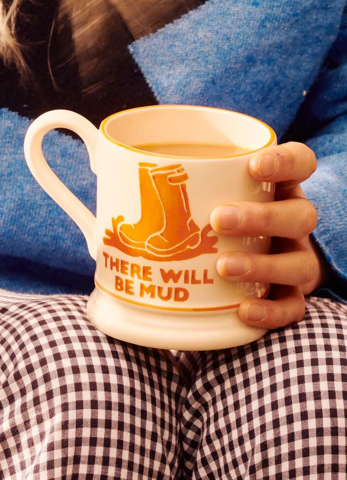 Diddly Squat Farm There Will Be Mud 1/2 Pint Mug