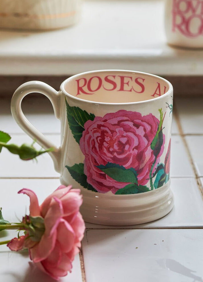 David Austin® Emma Bridgewater™ Rose 1/2 Pint Mug