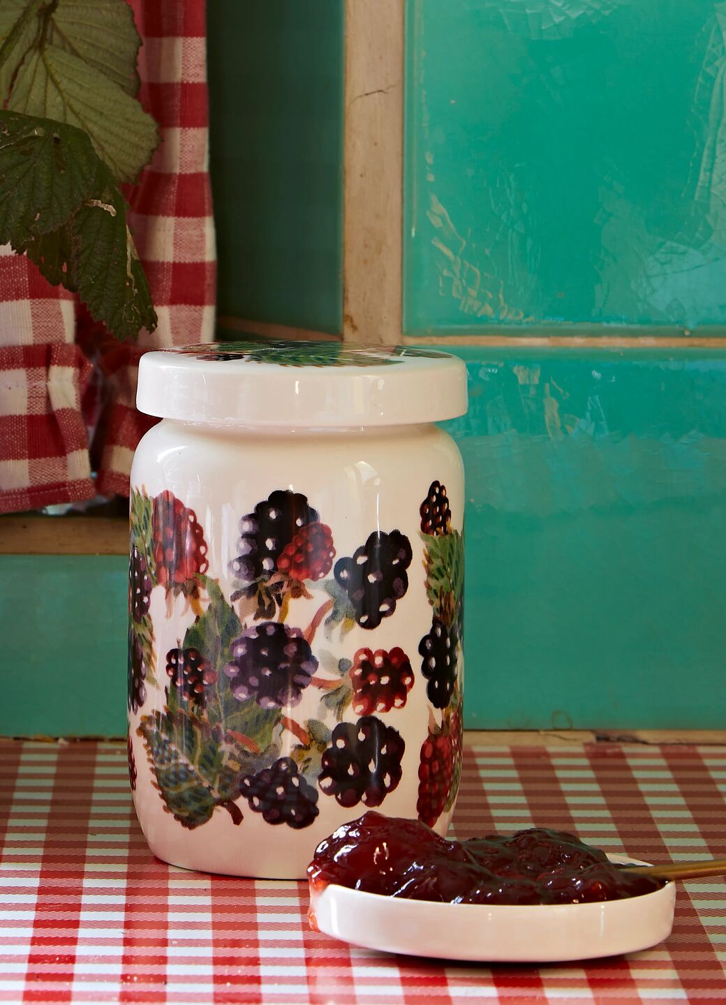 Blackberry Medium Jam Jar Lid