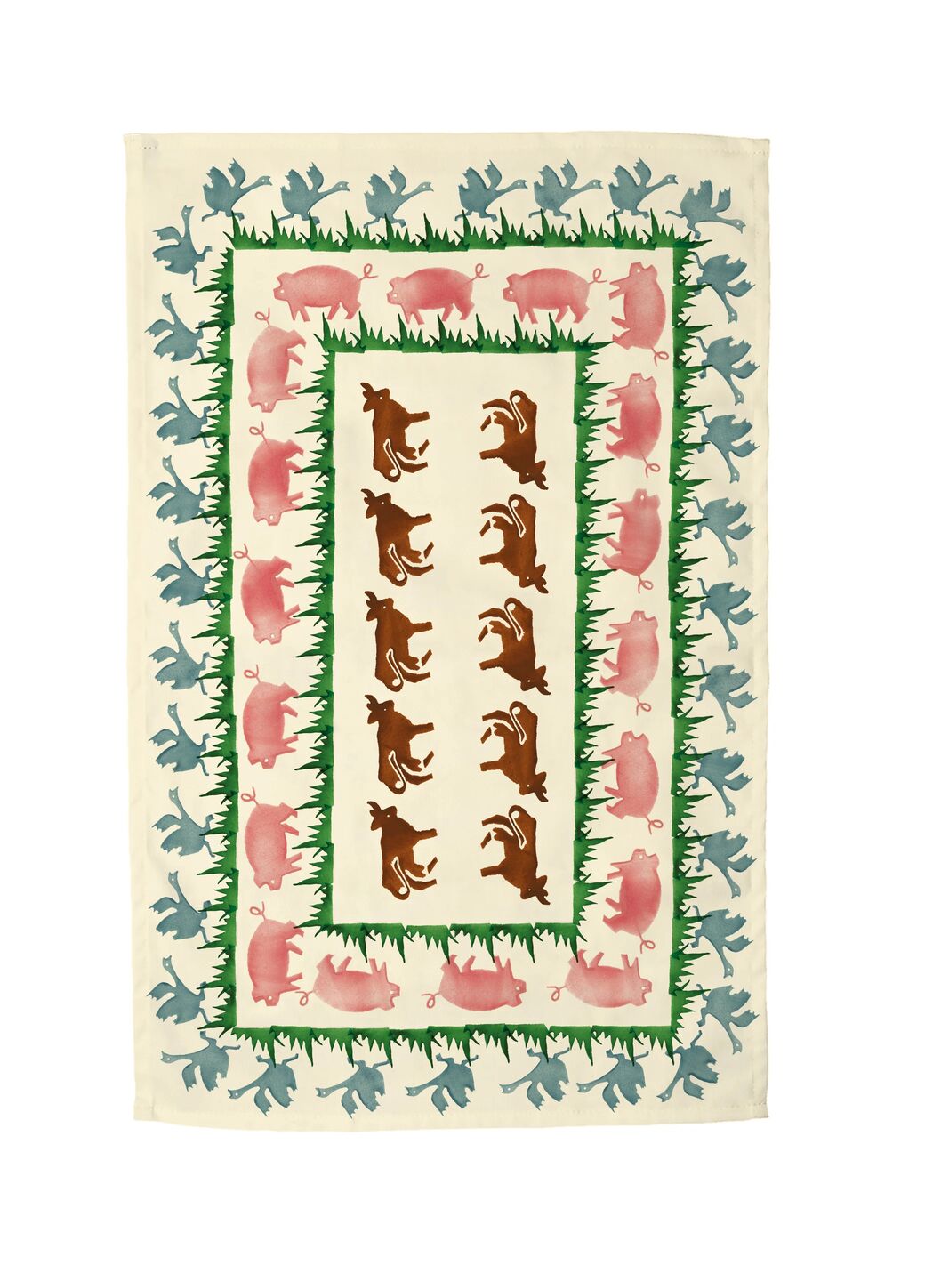 Farmyard Tea Towel