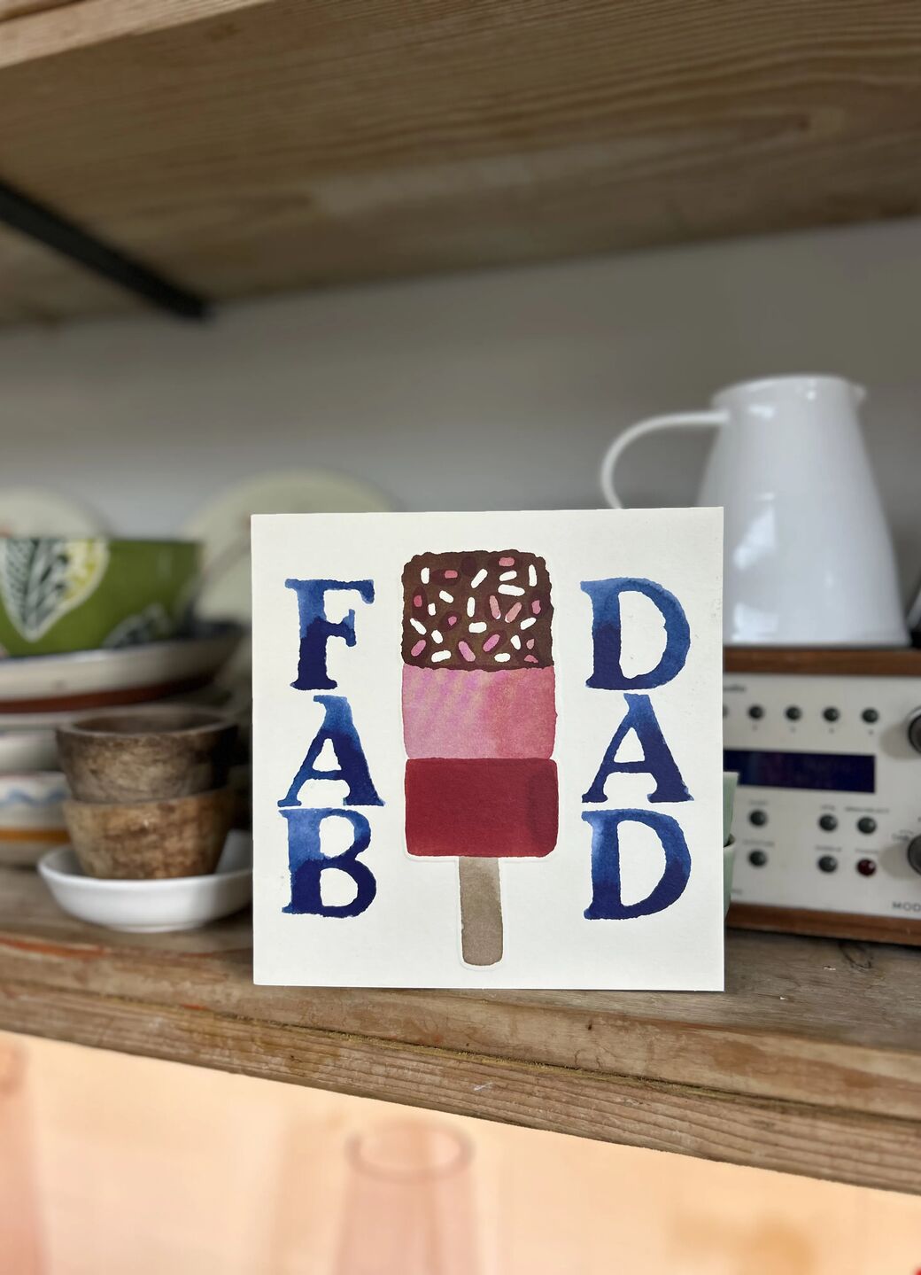 Fab Dad Card
