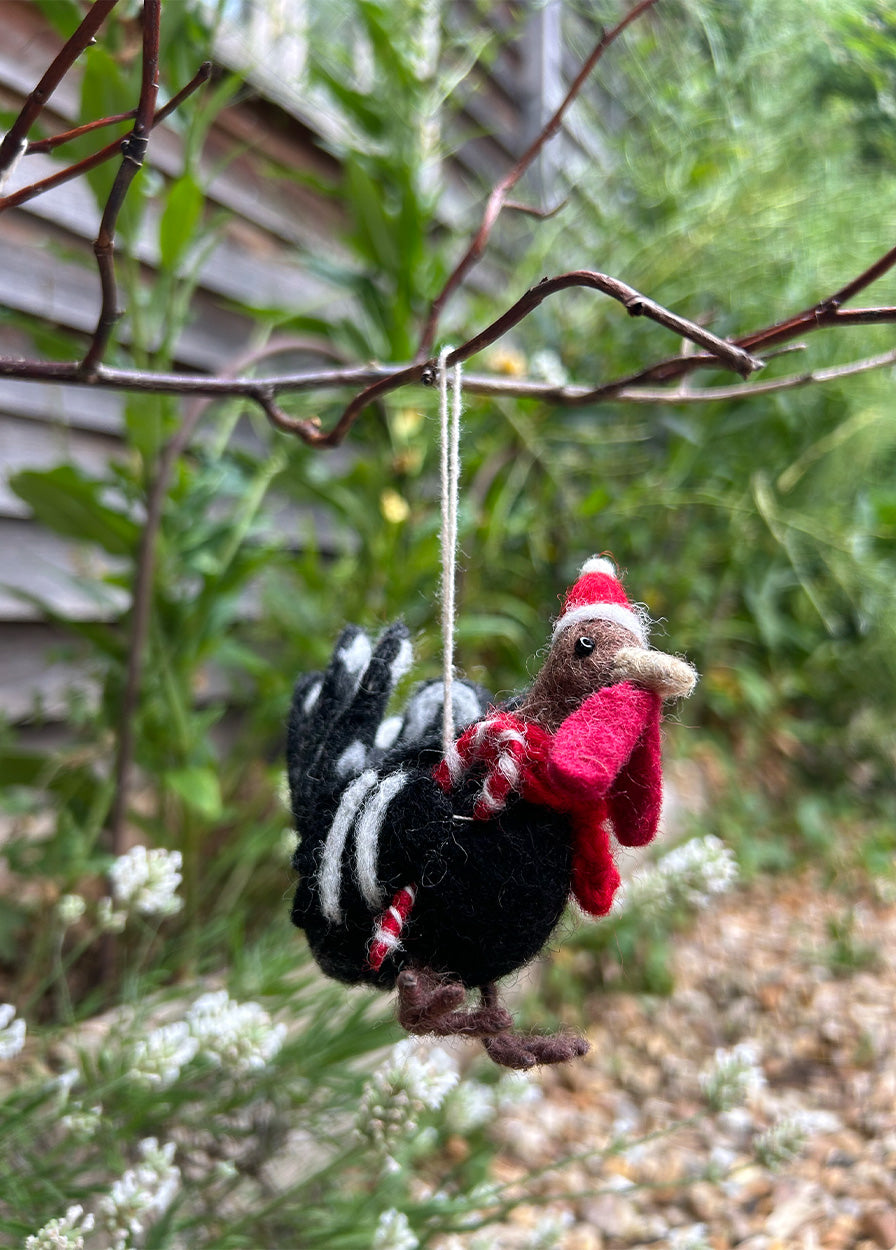 Christmas Turkey Felt Decoration