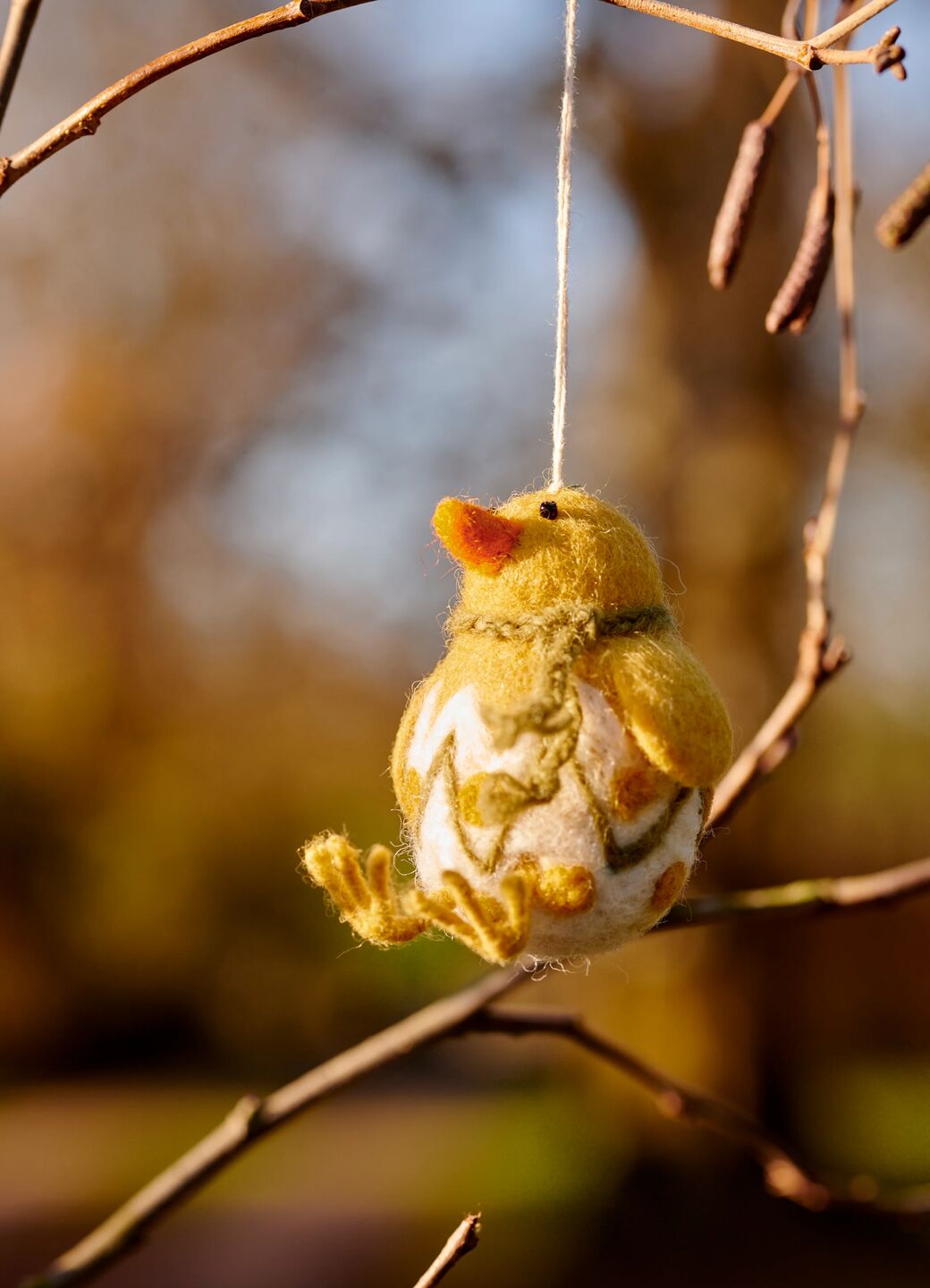 Easter Chick Felt Decoration