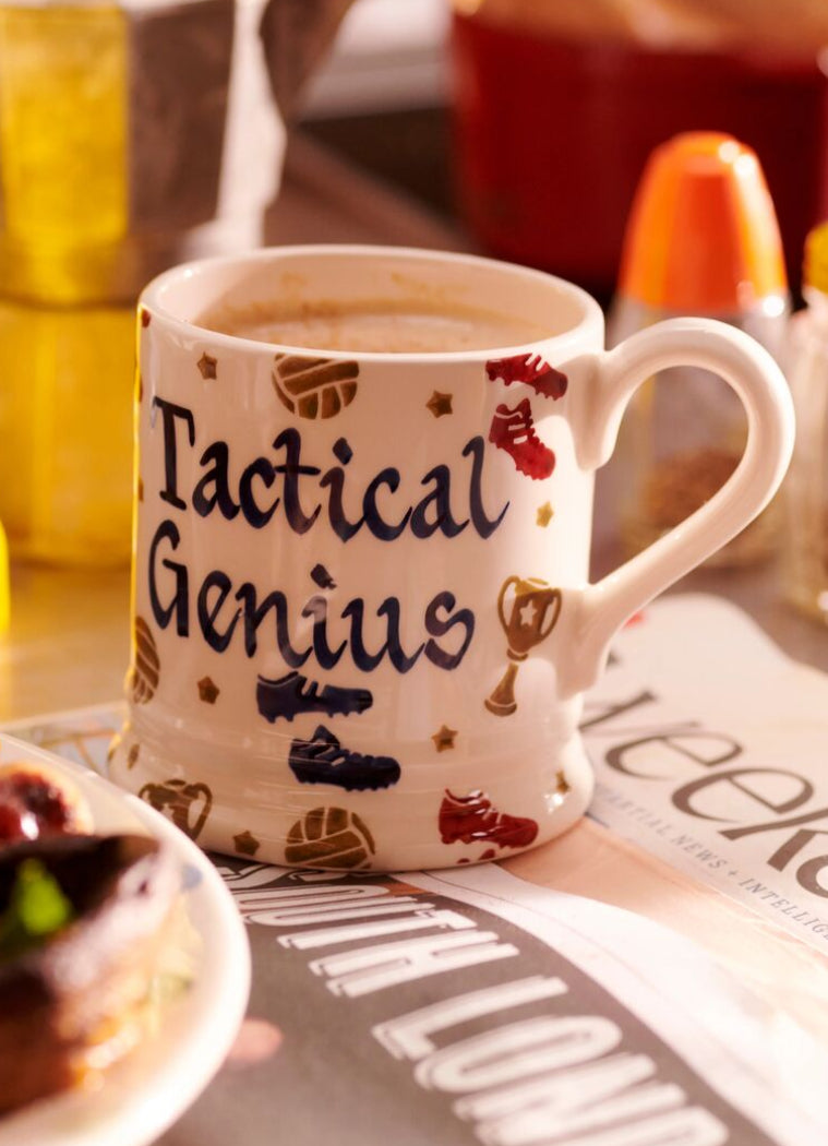 Personalised Football 1/2 Pint Mug