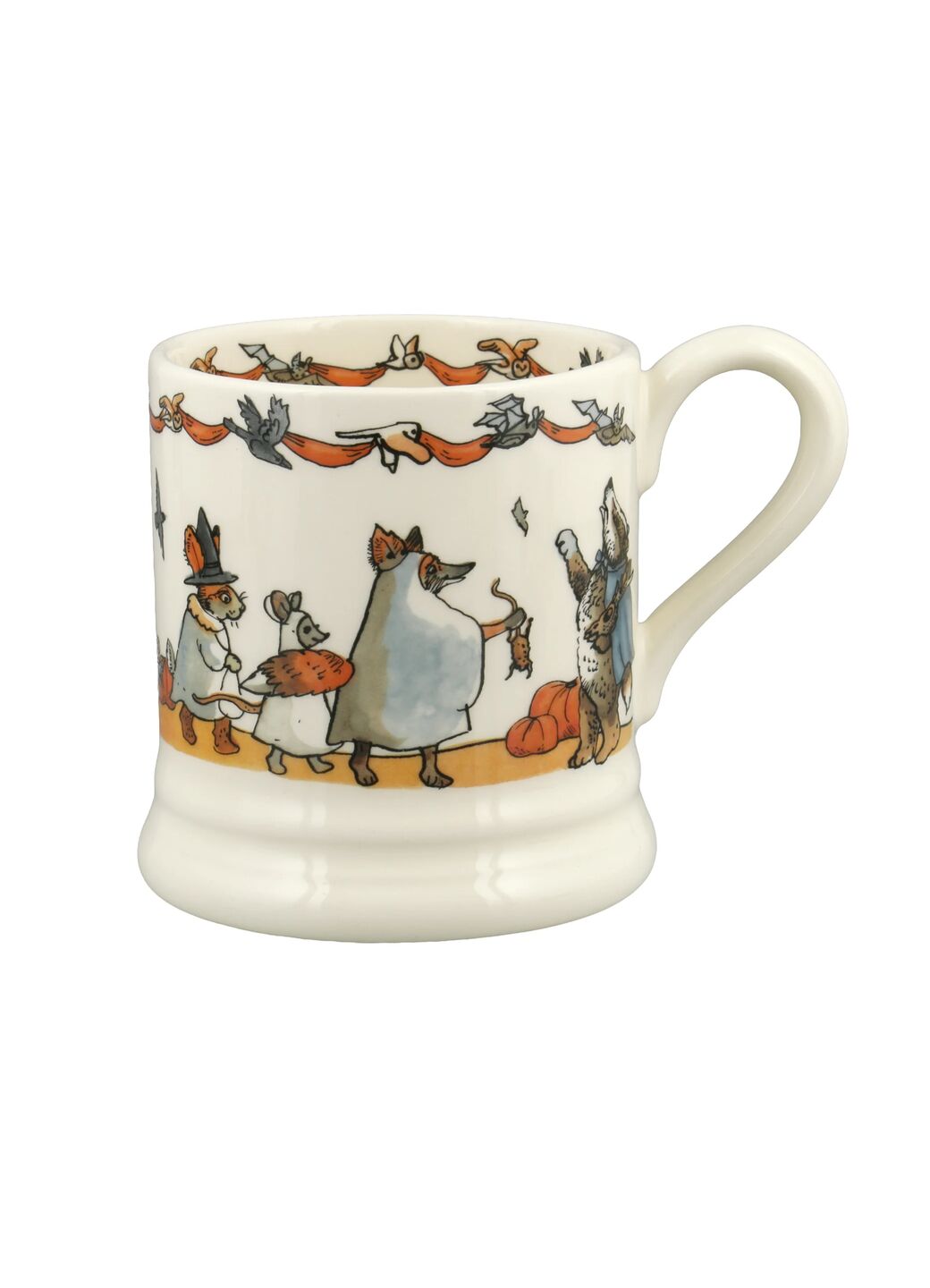 Country Creatures Halloween Fancy Dress 1/2 Pint Mug