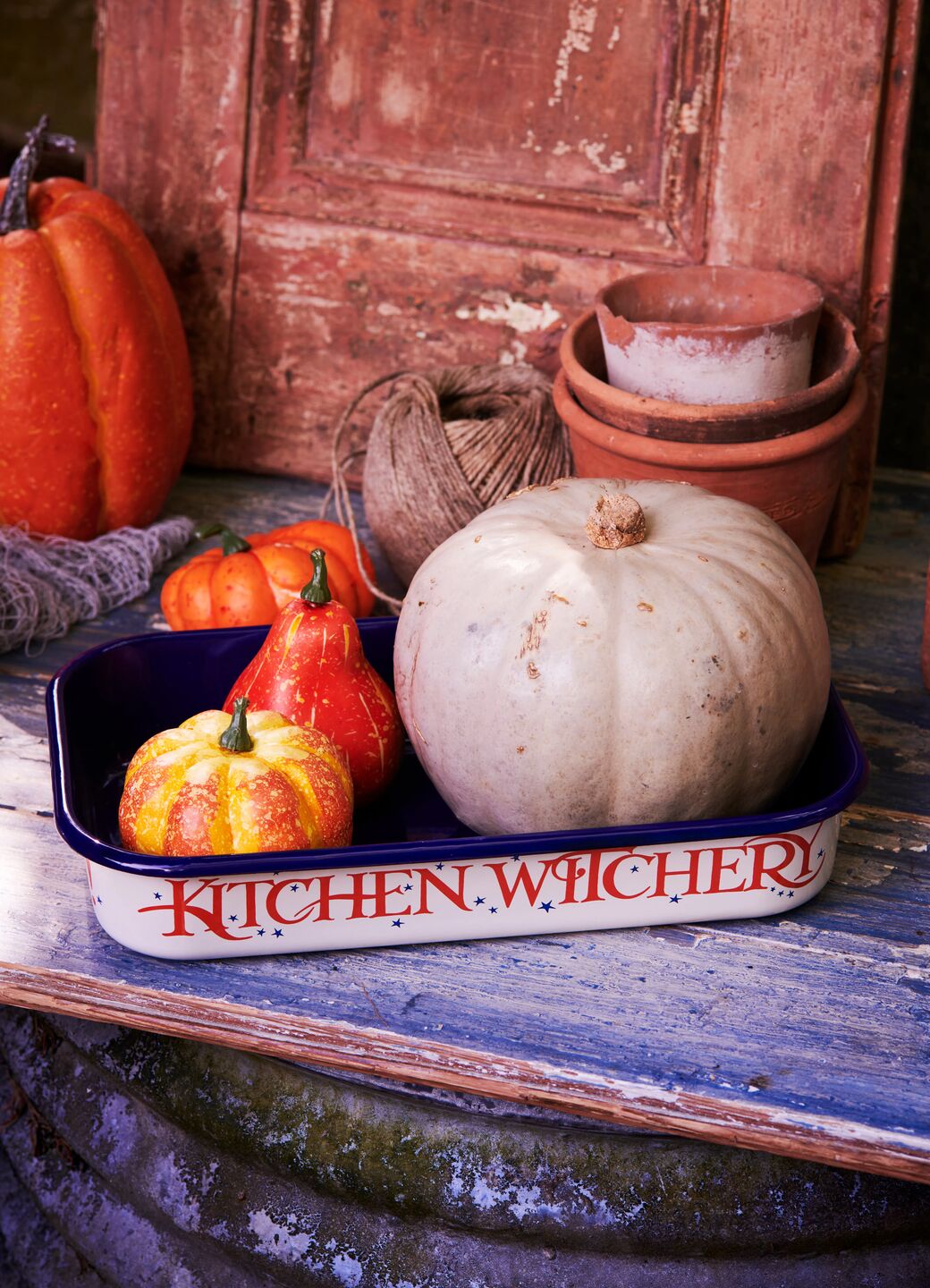 Halloween Toast & Marmalade Enamel Roasting Tray