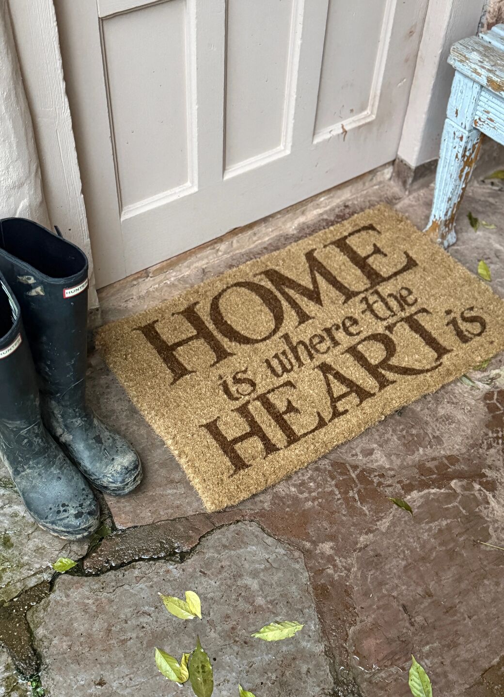 Home Is Where The Heart Is Medium Doormat