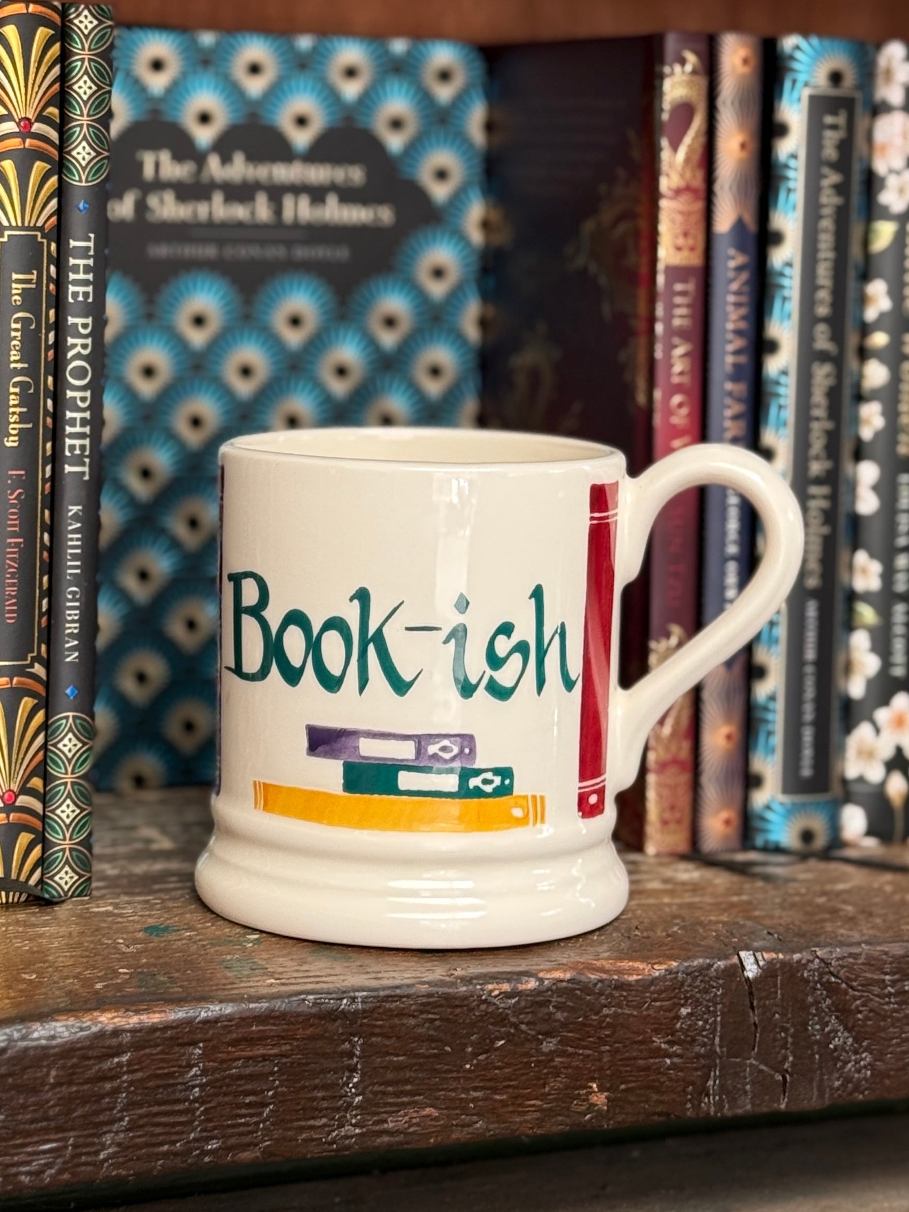 Personalised Book Worm 1 2 Pint Mug