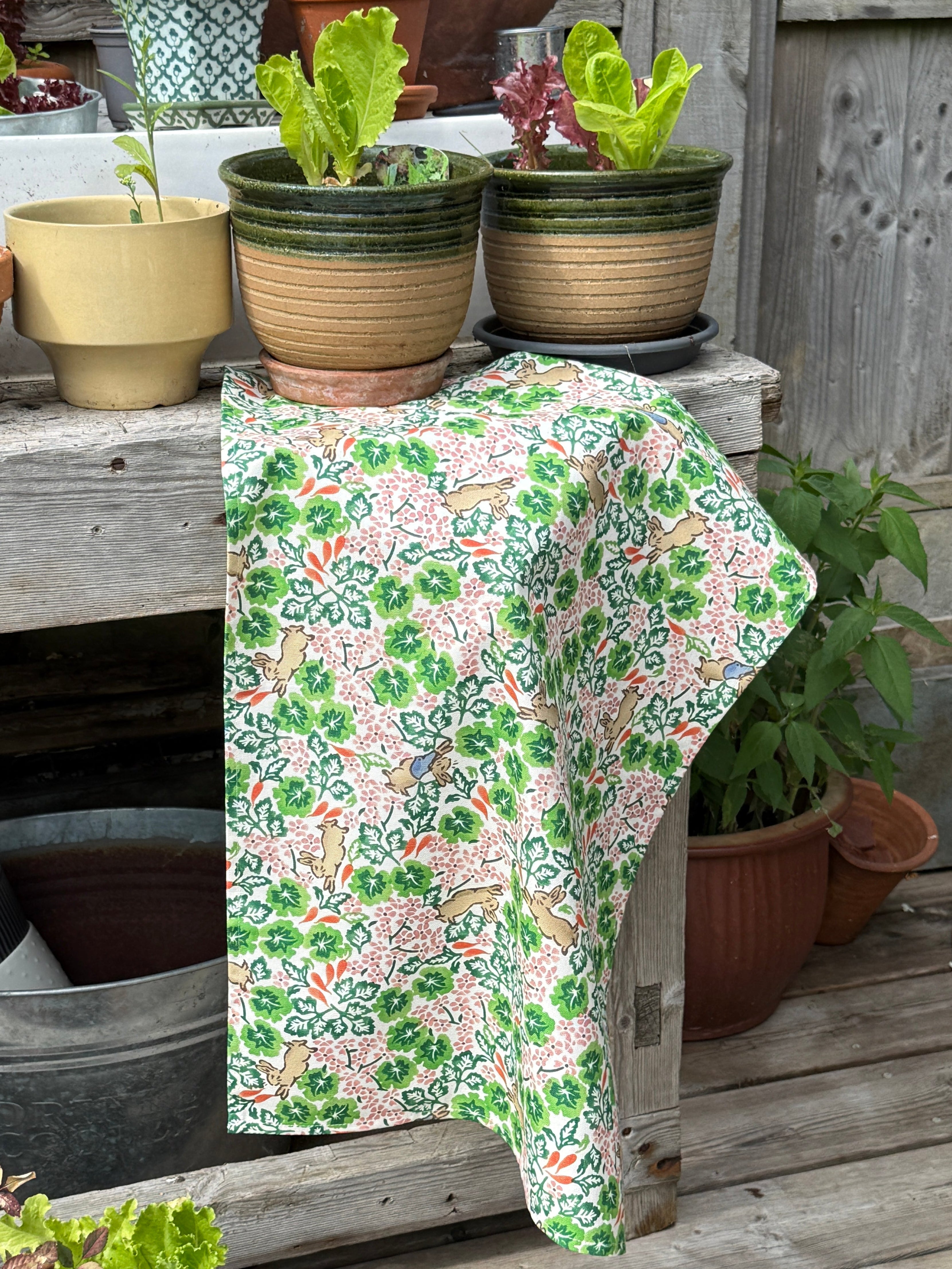 Peter Rabbit™ Garden Tea Towel