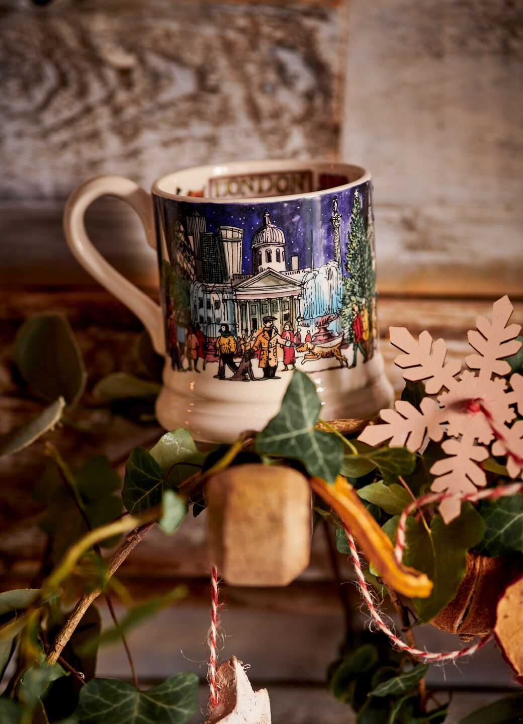 London At Christmas 1/2 Pint Mug