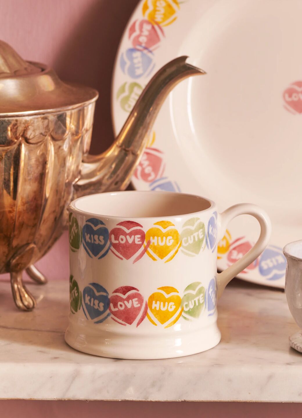 Love Hearts Small Mug