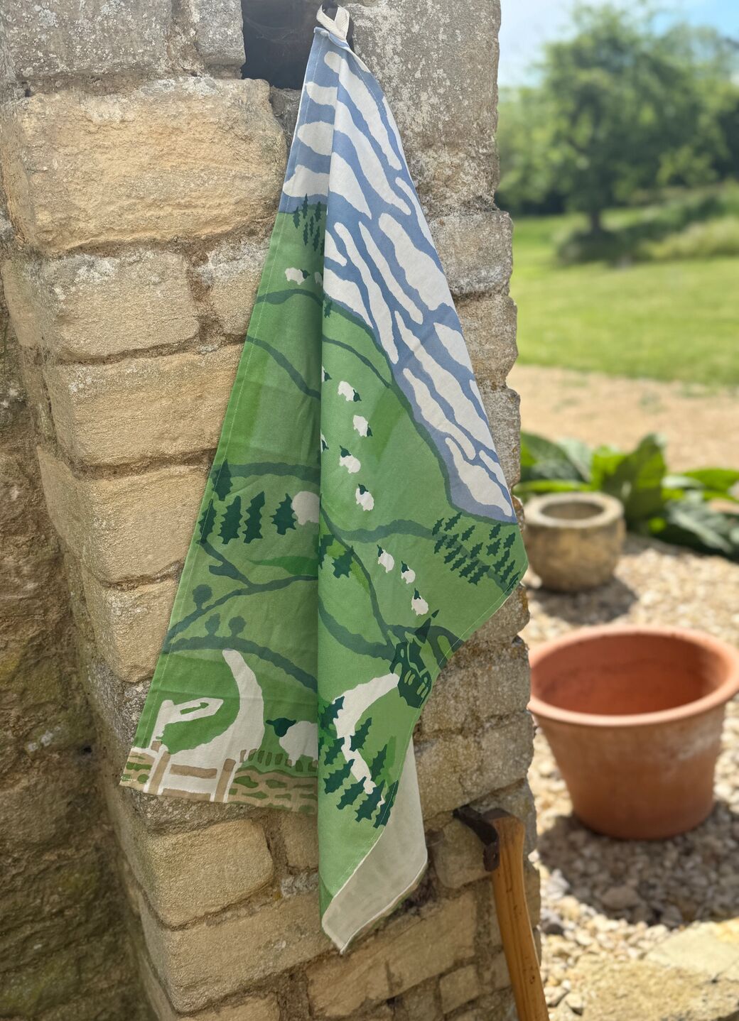 Mountain Sheep Tea Towel
