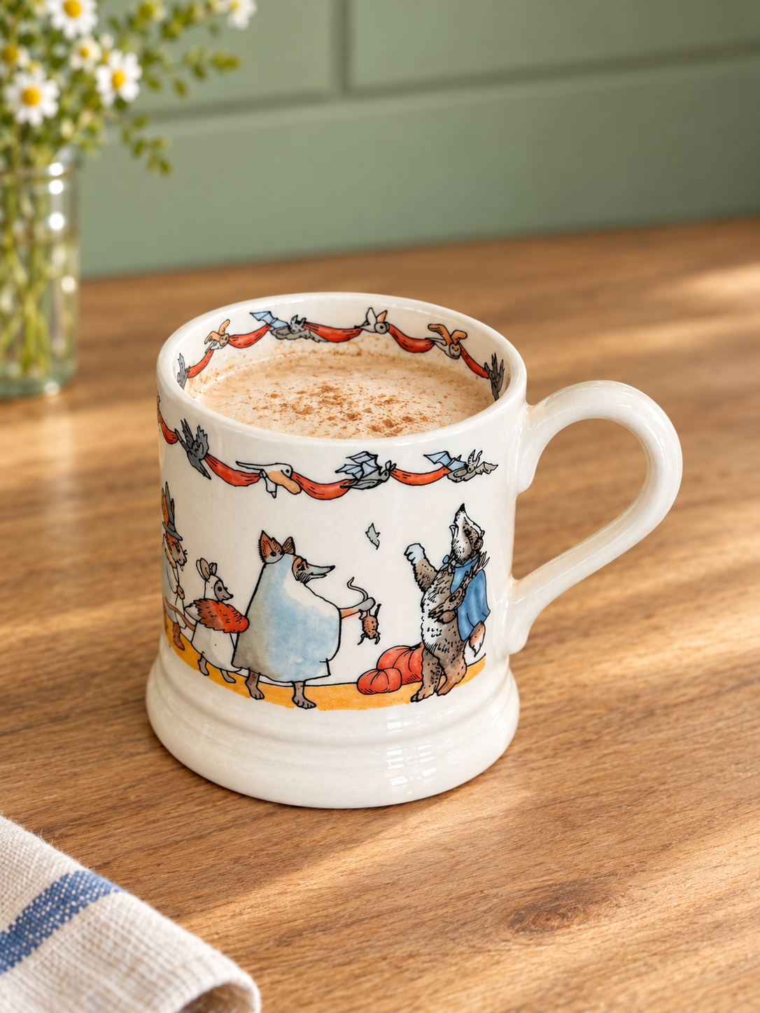 Country Creatures Halloween Fancy Dress 1/2 Pint Mug