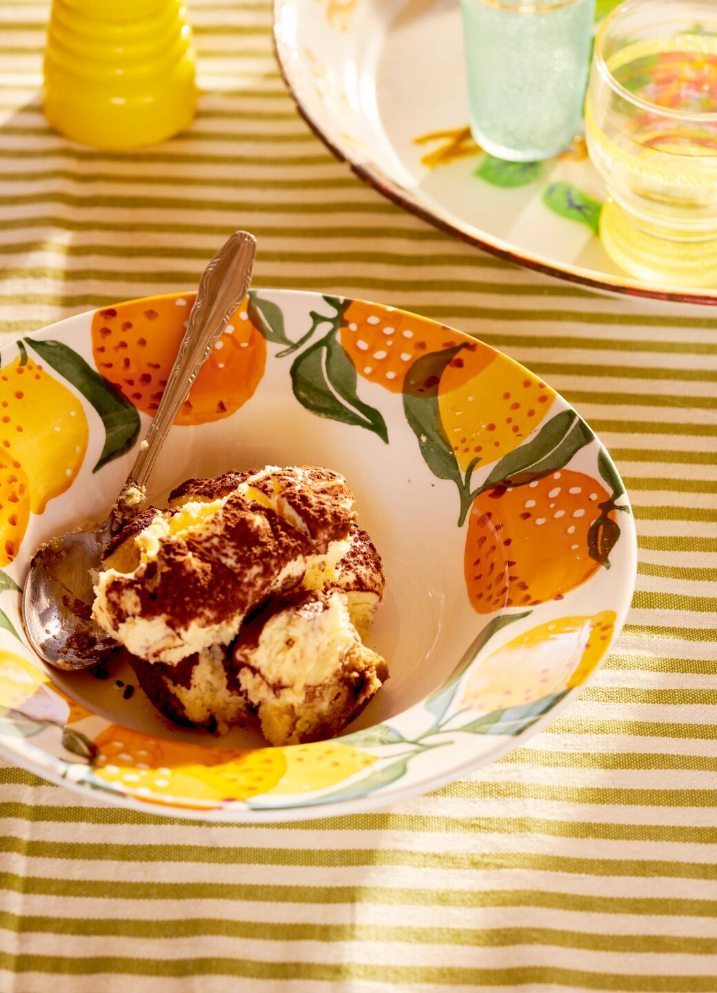 Oranges & Lemons Dessert Plate