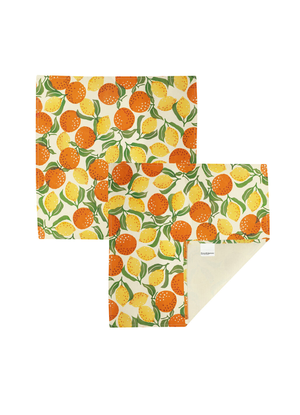 Orange & Lemons Set Of 2 Napkins