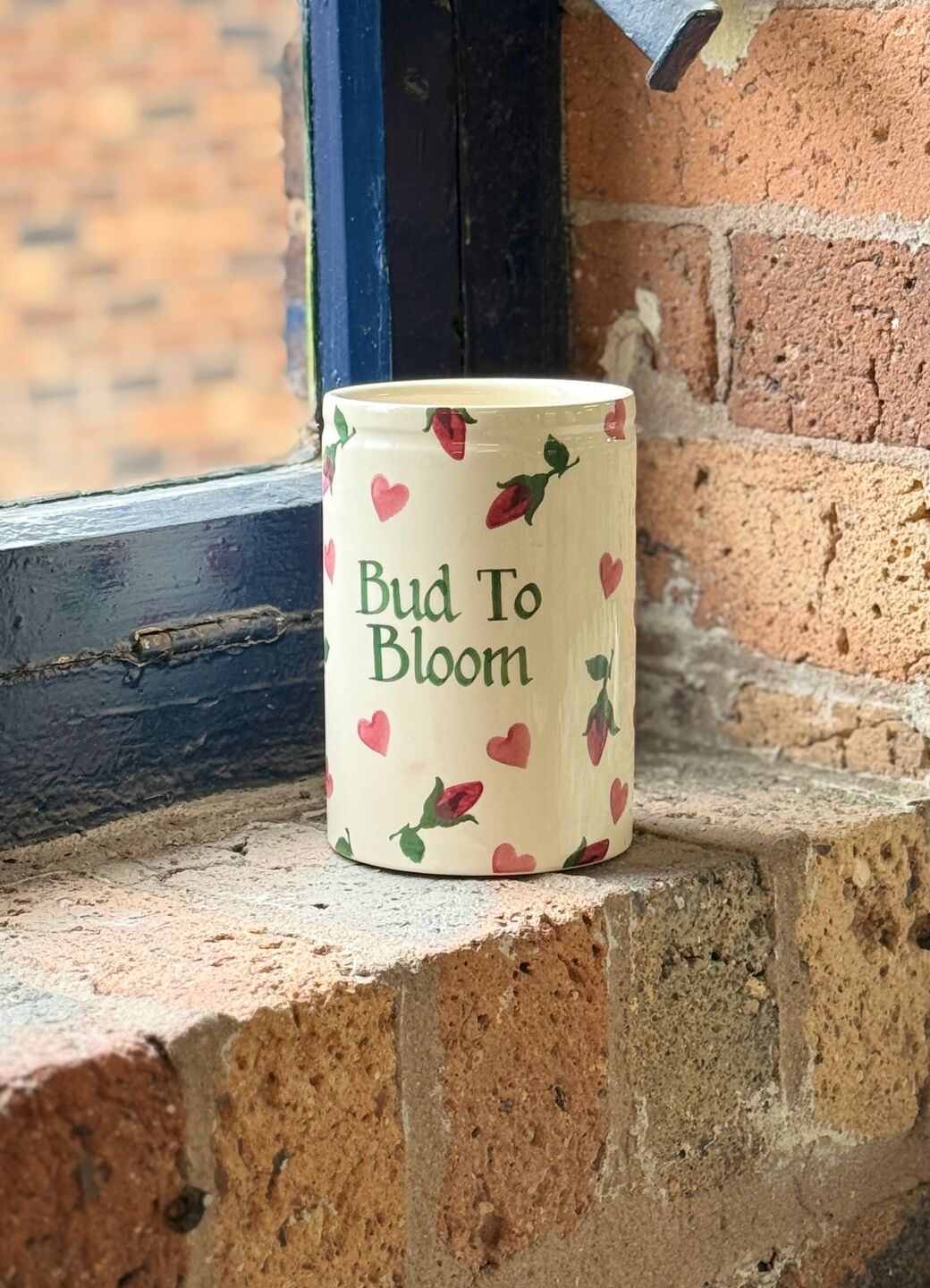 Personalised Little Rose Bud Medium Vase