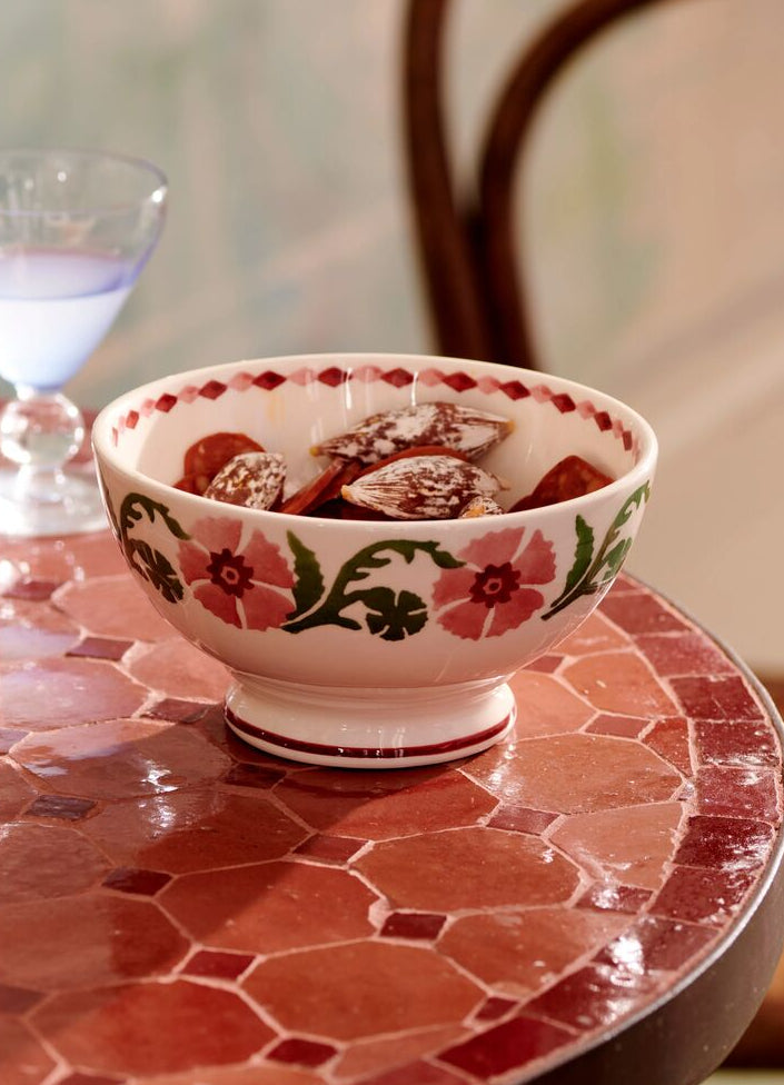 Pink Carnation French Bowl