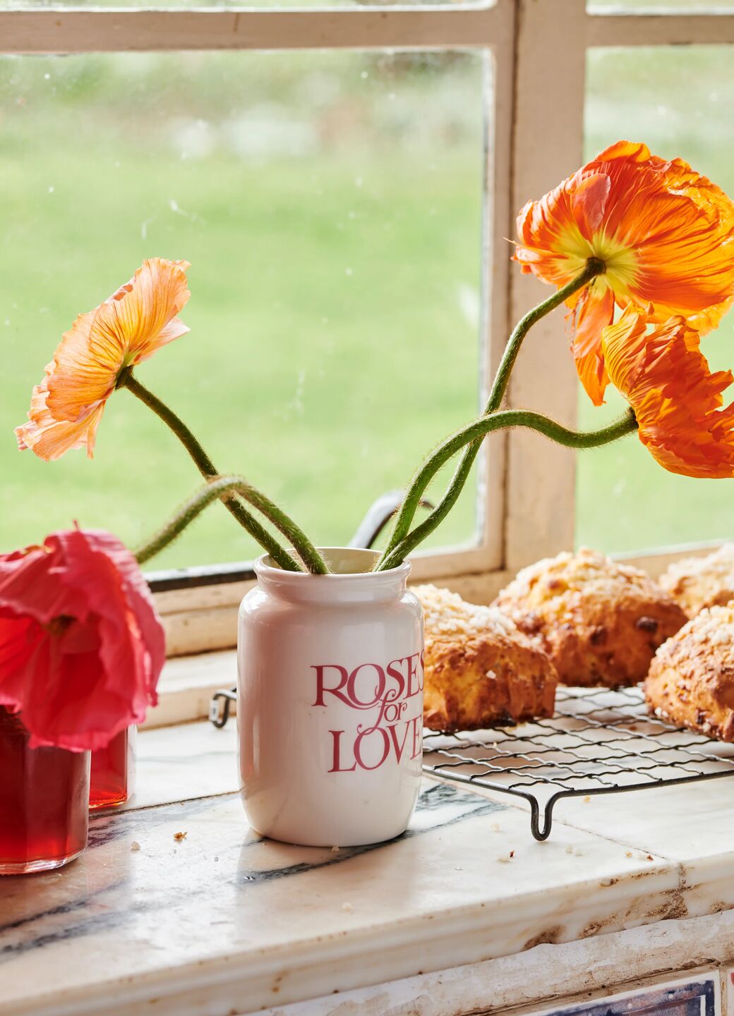 Pink Toast Medium Jam Jar