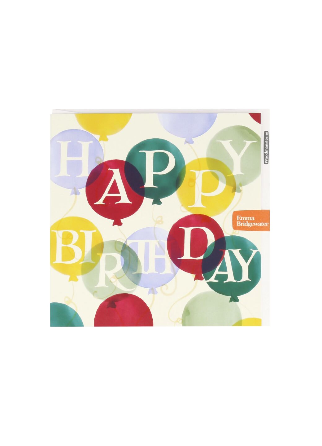 Happy Birthday Balloons Card