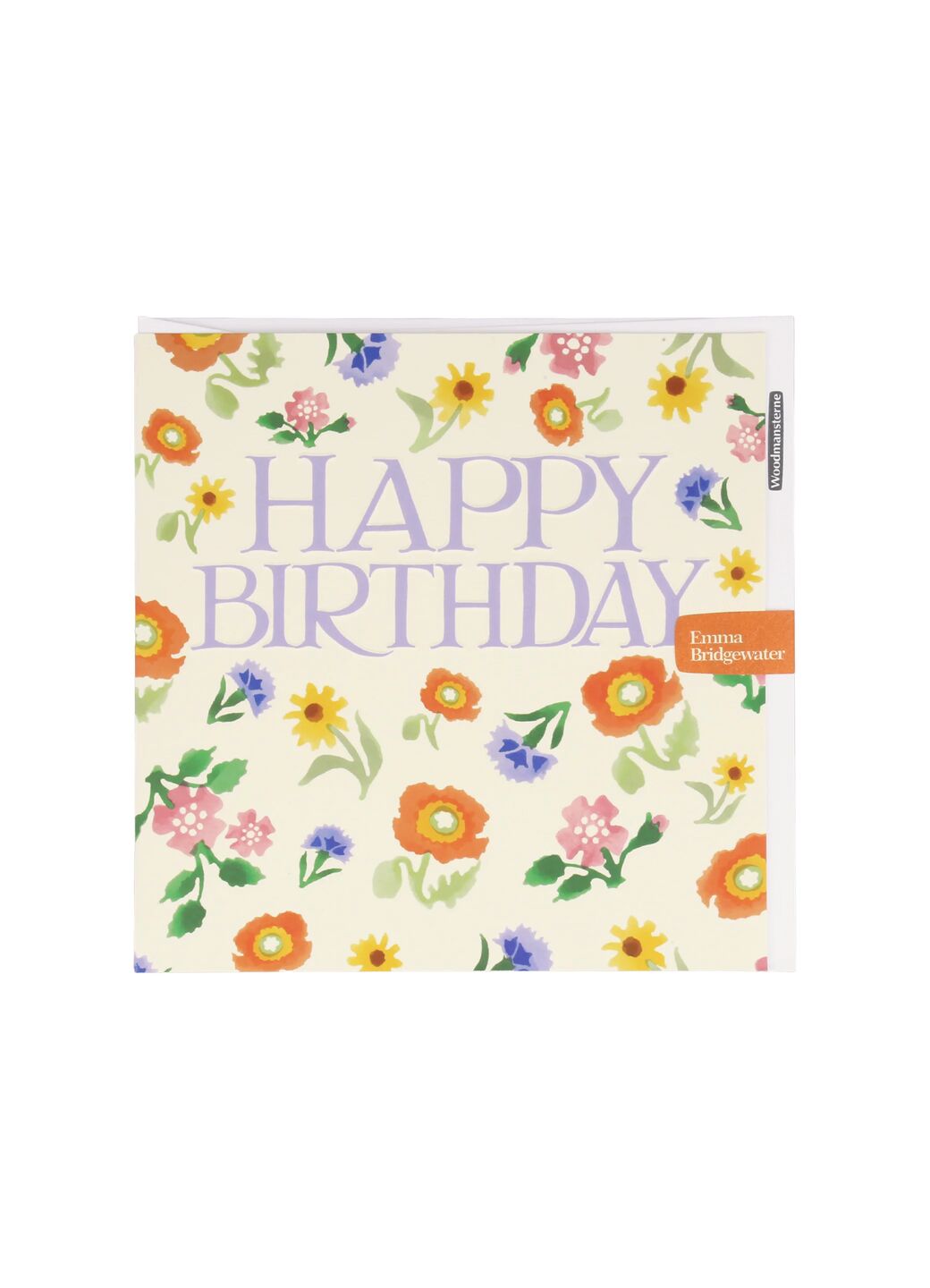 Happy Birthday Poppies & Pinks Card
