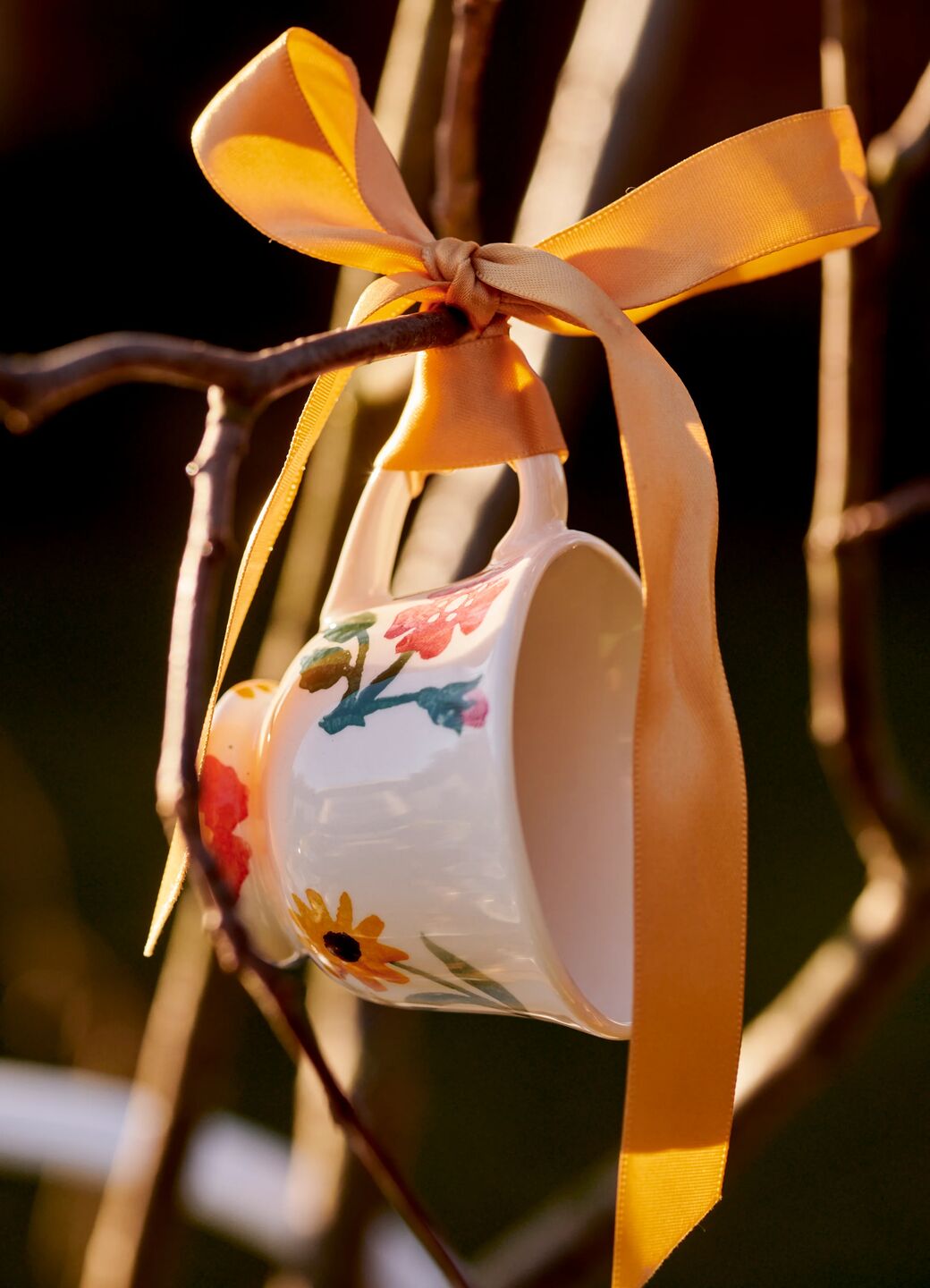 Poppies & Pinks Tiny Teacup Boxed