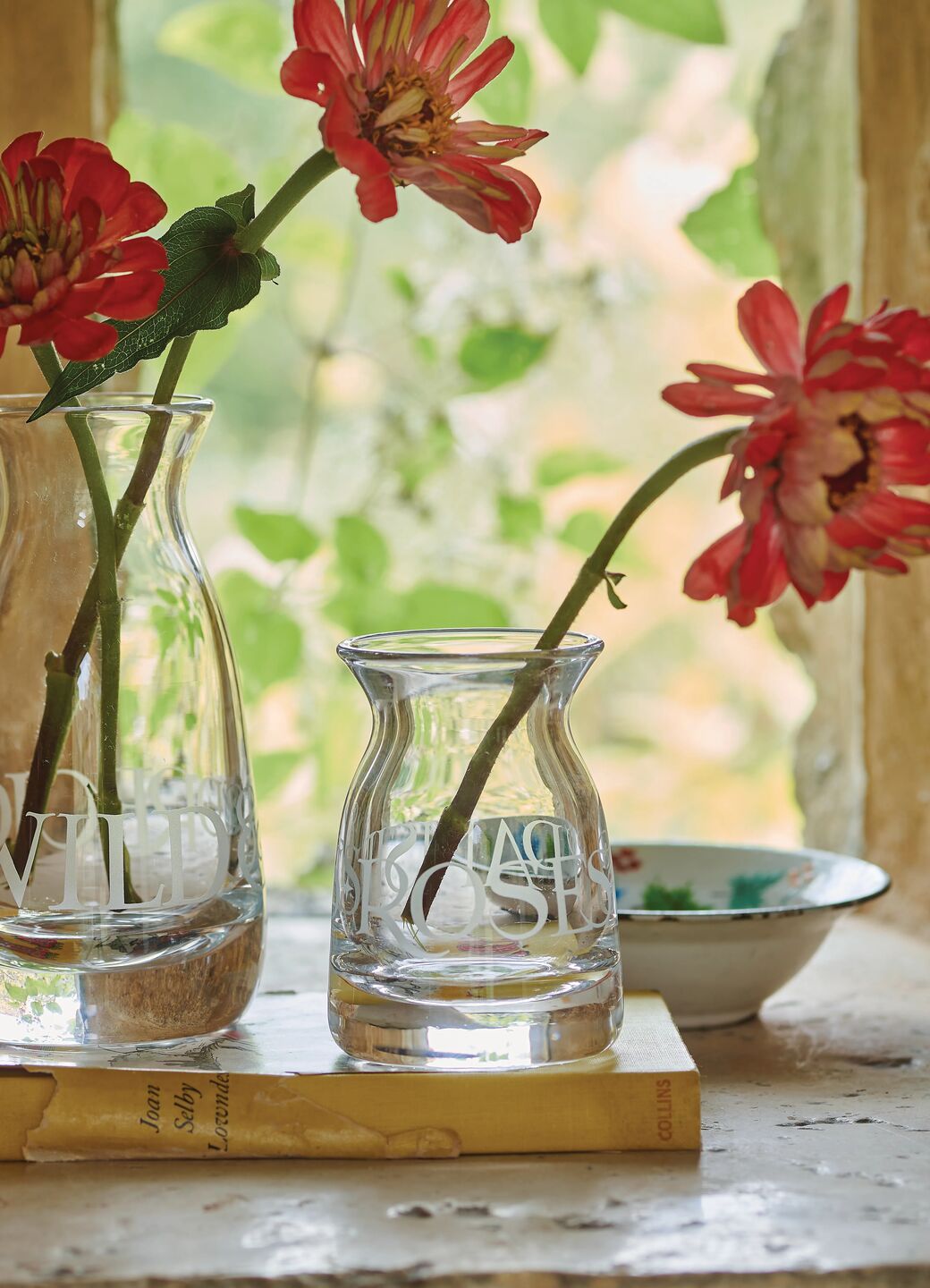 Toast Small Crystal Glass Vase