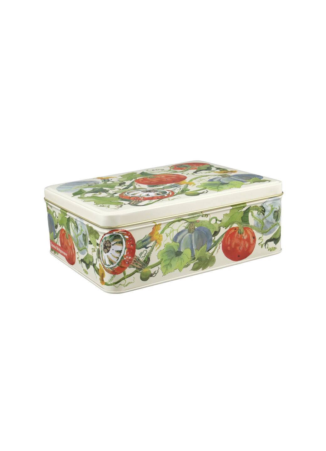 Autumn Pumpkins Medium Shallow Tin