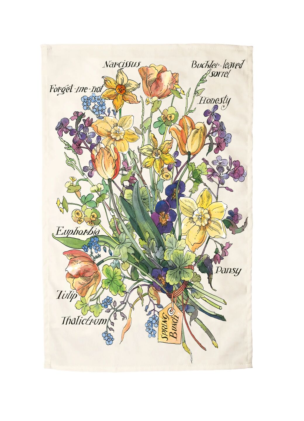 Spring Bunch Tea Towel