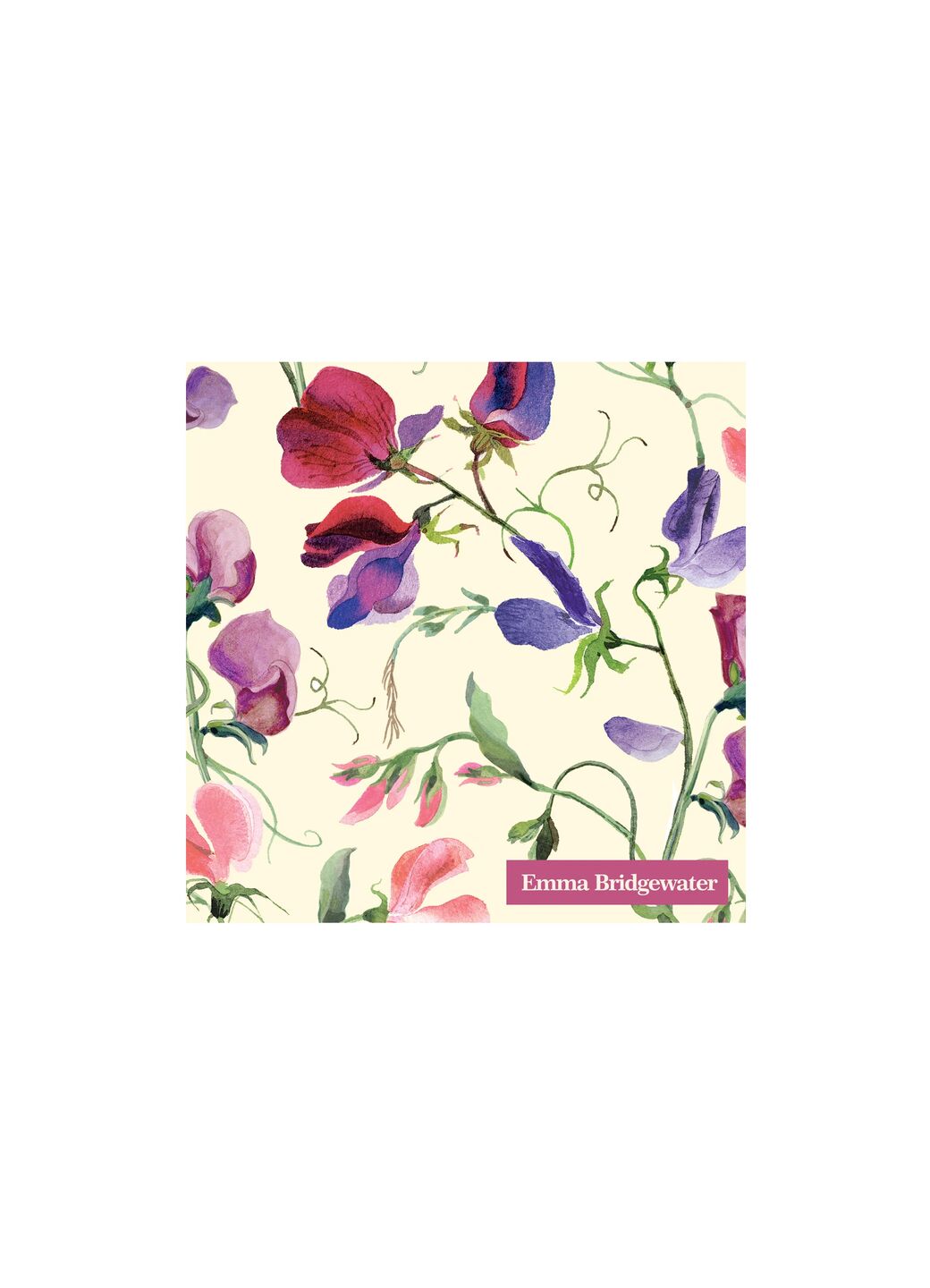 Sweet Pea Cocktail Napkins