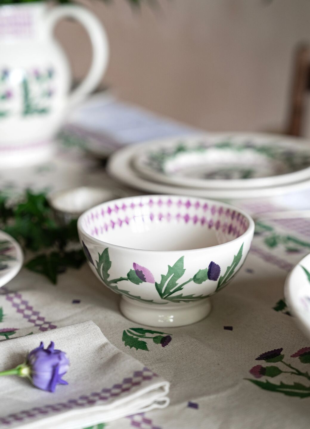 Seconds Thistle French Bowl